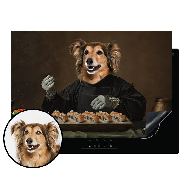 De Sushi Kok - Gepersonaliseerde Inductie Beschermer