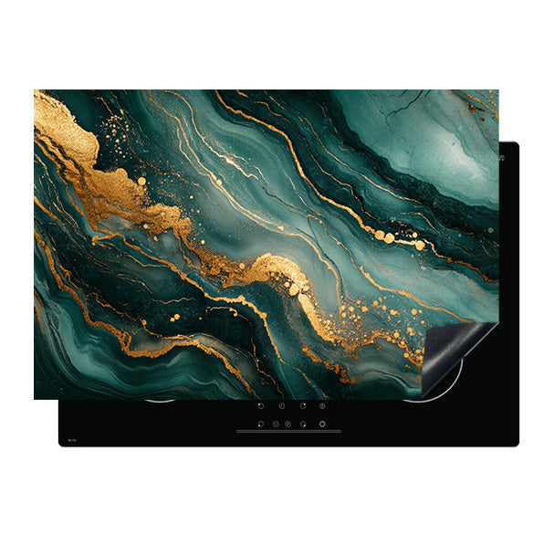 Emerald Marble - Inductie Beschermer
