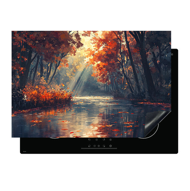 Herfstbos - Inductie Beschermer