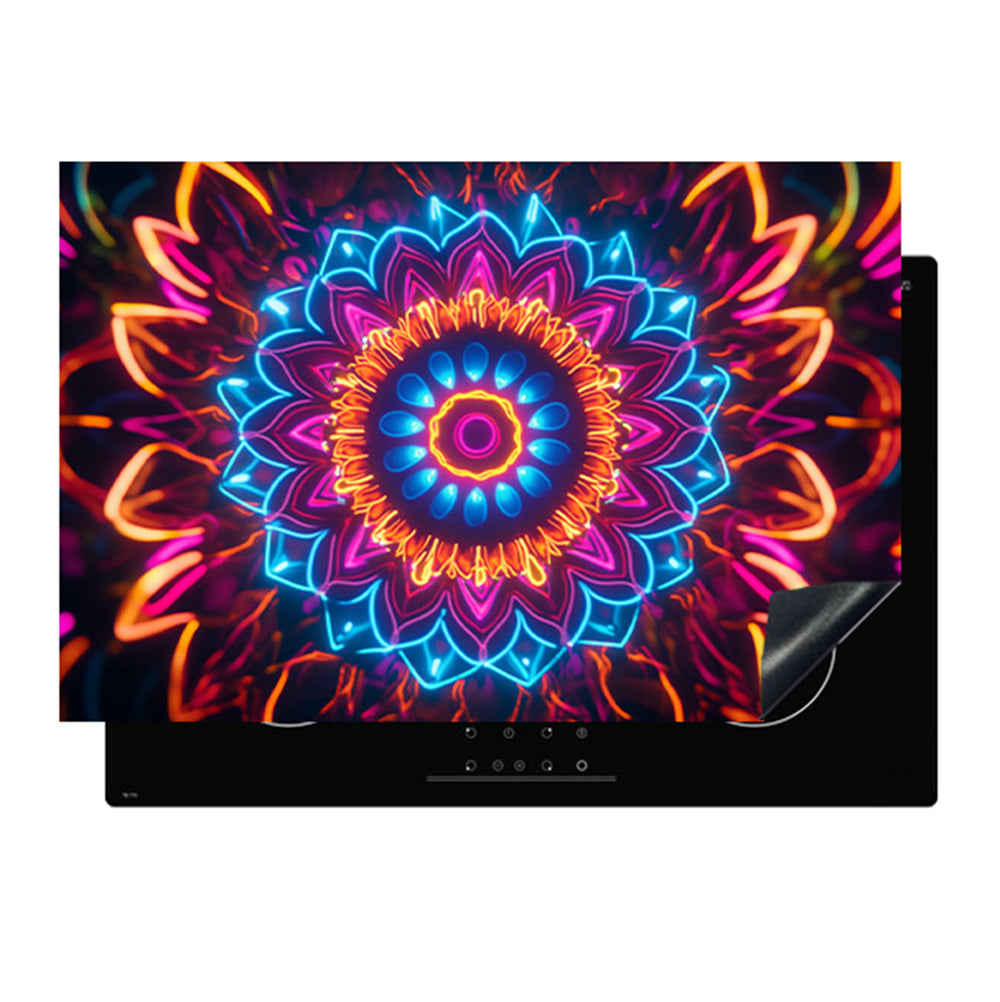 Neon Mandala - Inductie Beschermer