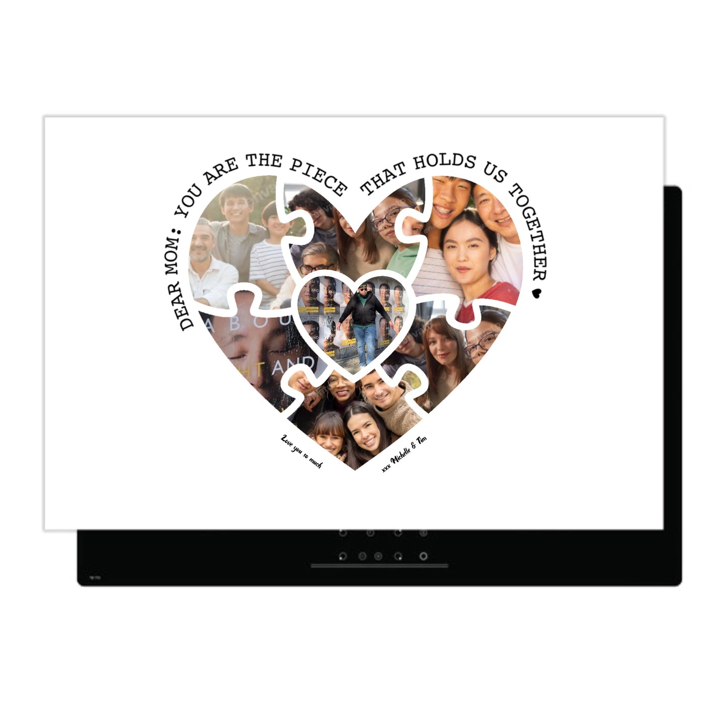 Hart Collage - Inductie Beschermer